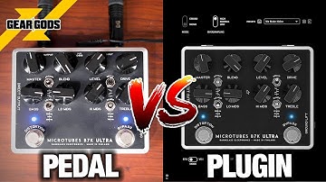 DARKGLASS Pedal Vs. Plugin - Do They Sound The Same? (Feat. SHADOW OF INTENT) | GEAR GODS