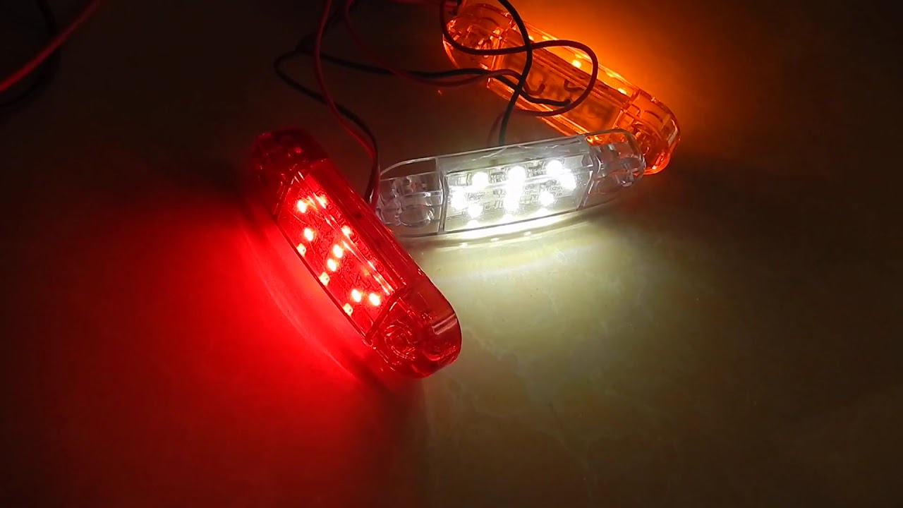 9 Led Clearance Lights, Led Marker Lights