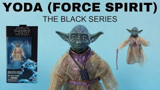 Star Wars Yoda (Force Spirit) The Black Series - YouTube