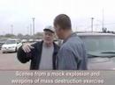 Mock explosion and weapons of mass destruction exercise