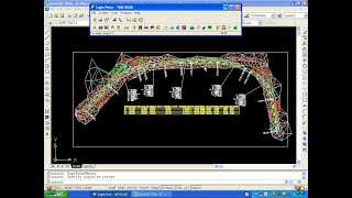 7th Class How to Draw Horizontal curve detail by 3 method in Eagle Point
