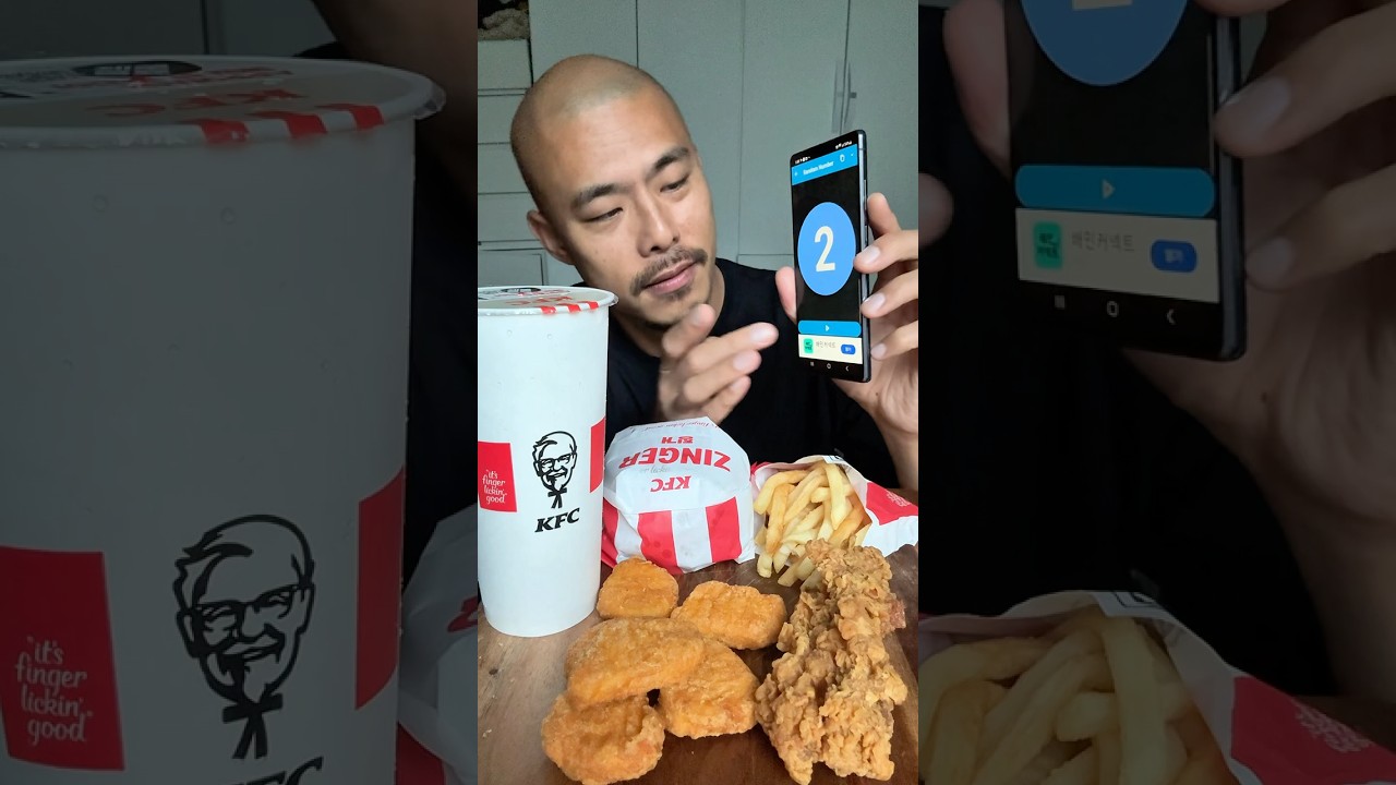 KFC Random Number Mukbang! 🎲🍔