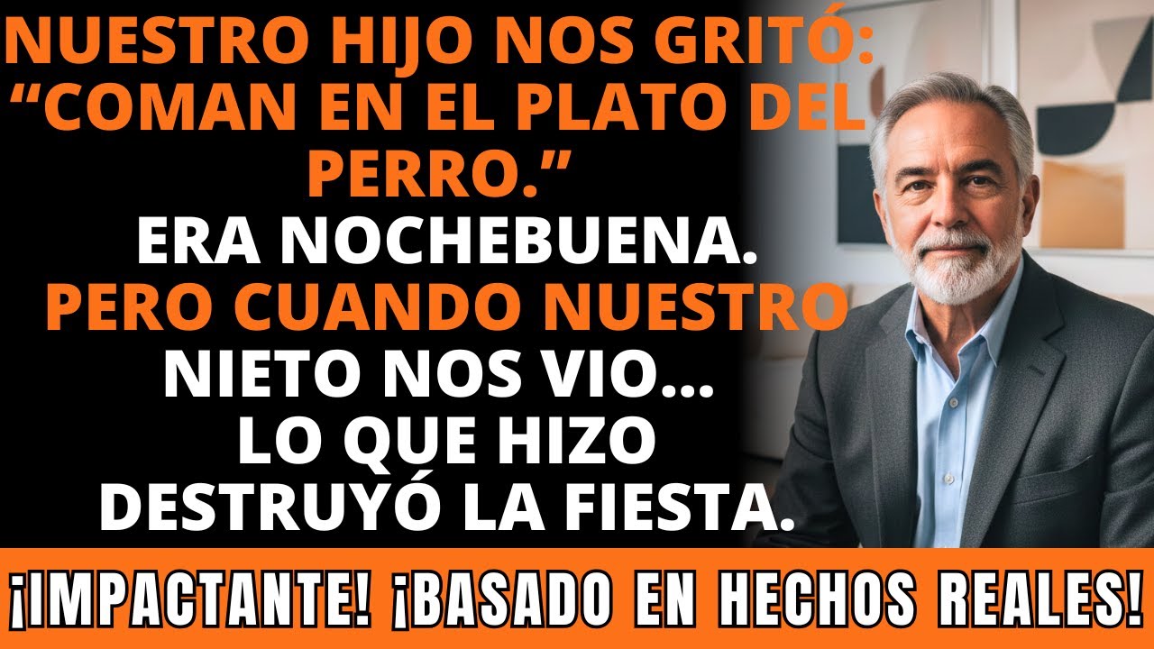 Nuestro Hijo Nos Obligó A Comer Del Plato Del Perro En Navidad… Y Lo Que Hicimos. IMPACTANTE.