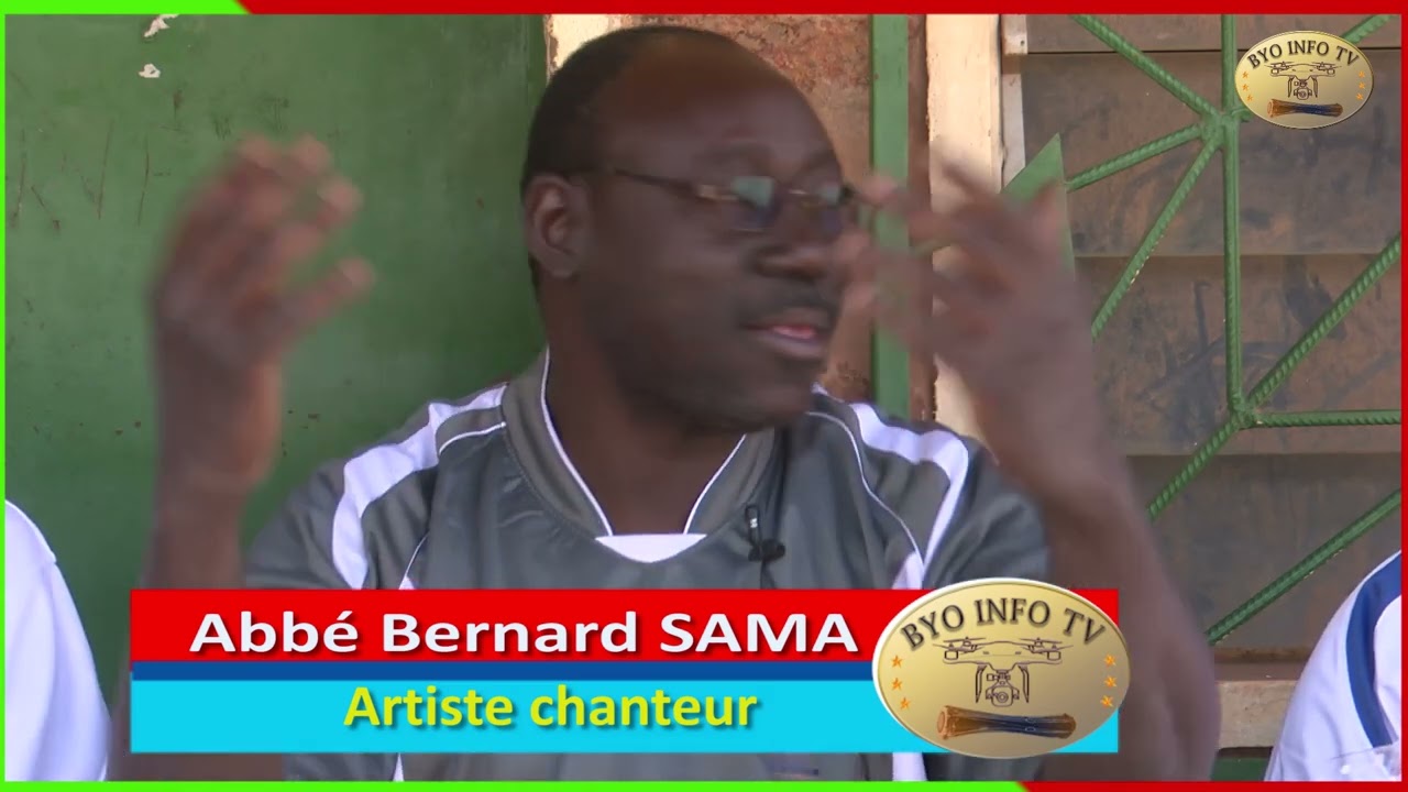 Abbé Bernard Sama artiste musicien