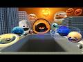 ALL MOON WAKE UP PLANETS SUN BLACK HOLE JUPITER RAGDOLL CHALLENGE DEEP PIT BIG CITY in Garry's Mod