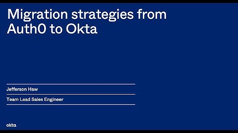 Migrate Auth0 Users to Okta