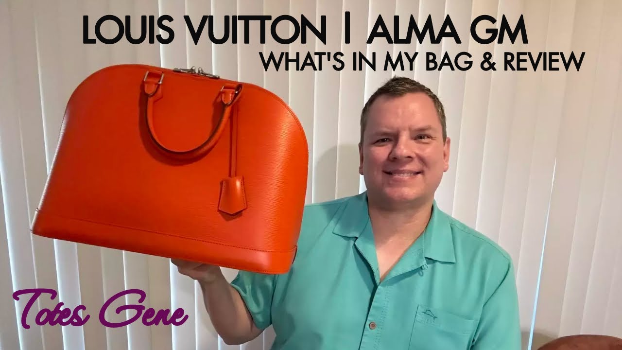 Louis Vuitton Alma GM Bag