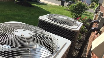 Startup of both of my carrier comfort series ac units