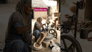 👉 ਬਿਨਾਂ ਬਿਜਲੀ ਚੱਲਦੀ ਆਟਾ ਚੱਕੀ 😱 | Desi Jugaad Atta Chakki #Shorts #shortsviral