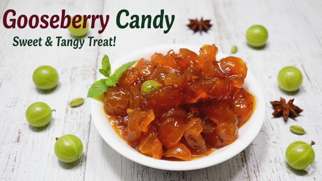 सौ बीमारियों का एक इलाज / गाल बाल आंखों के लिए / आंवले की खट्टी मीठी रसीली कैंडी Gooseberry Candy 🍭