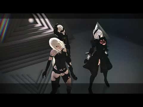 【MMDNieR】ヨルハ3人のライアーダンス