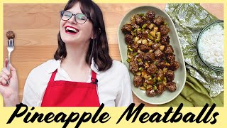 Waikiki Meatballs | Vintage Betty Crocker Recipes