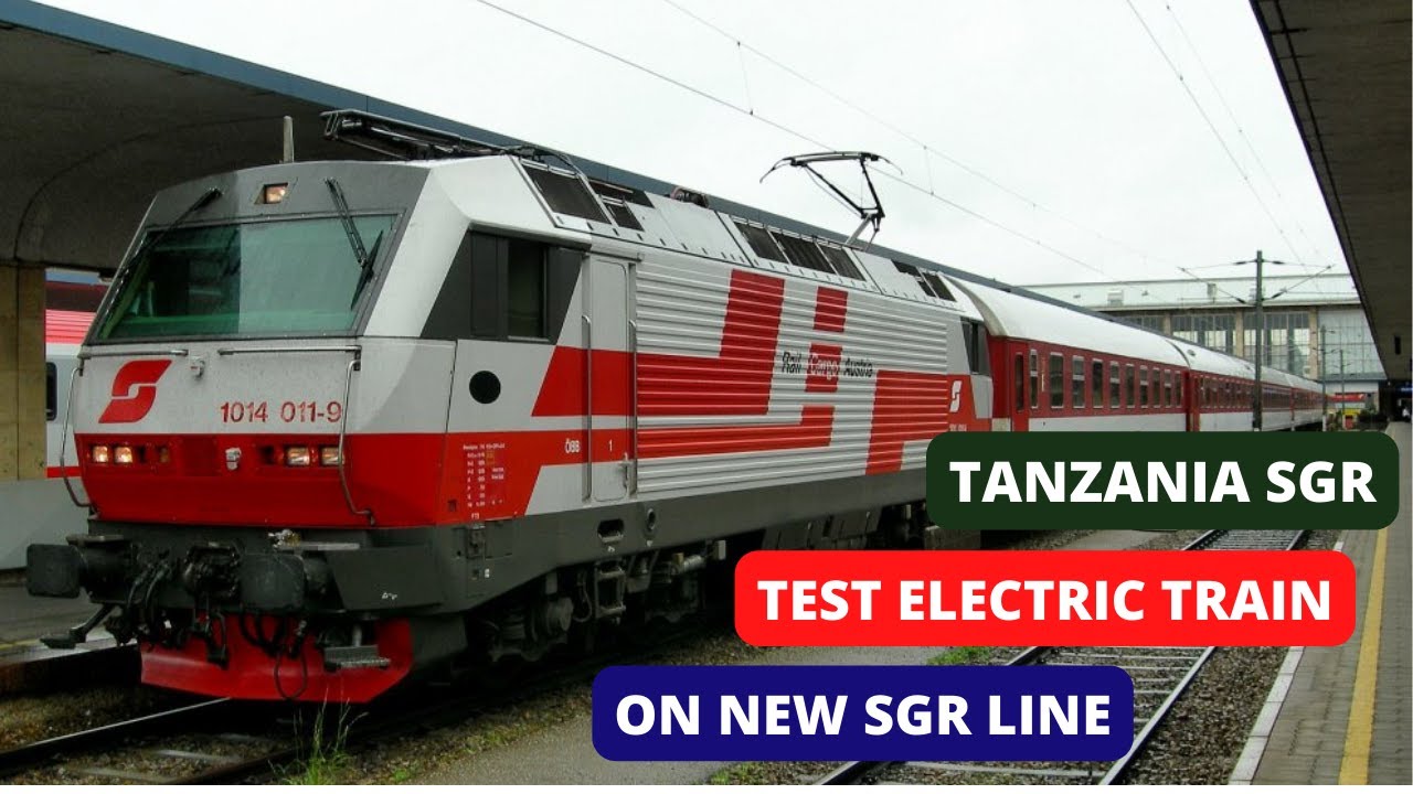 Tanzania Tests Electric train on their new Standard Gauge Railway [ SGR