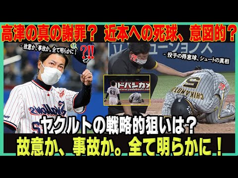 高津監督の衝撃発言！近本への死球、真意と謝罪の背景を解説