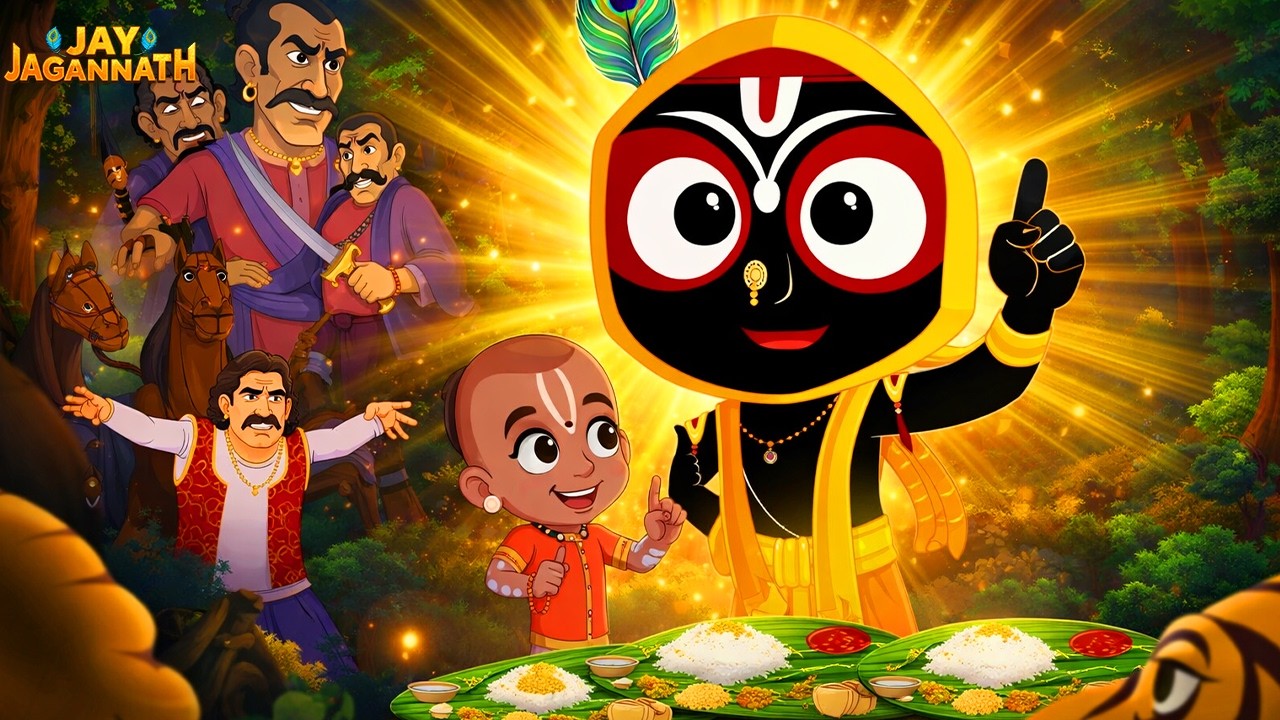 जिसने महाप्रसाद खाने से मना किया… फिर क्या हुआ? ! |Jay Jagannath| Jagannath cartoon| jai jagannath