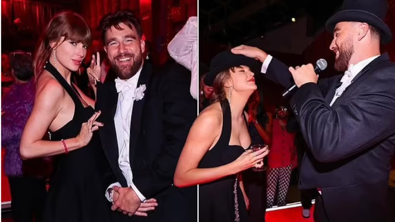 Taylor Swift's Quiet Dinner Turns Into a Massive Party, Thanks to Travis! - YouTube