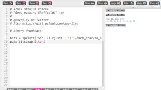 Sonic Pi Live Stream for Sheffield Ruby Users Group
