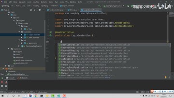 SpringBoot Vue 项目 P12  12 创建LoginController