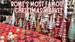 Celebrity Rome's Most Famous Christmas Market in Piazza Navona Wealth