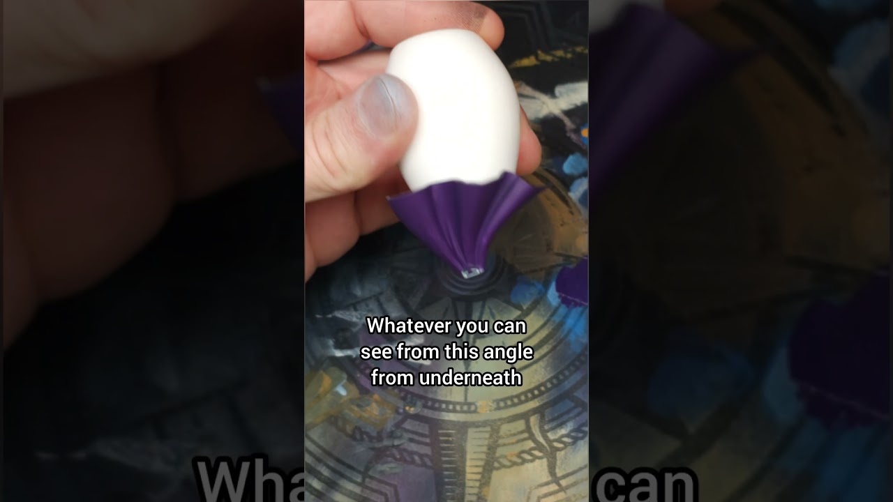 Quick purple cloaks: 2 paints + 1 'magic finger'