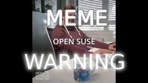EVERY LINUX DISTRO User... MEME WARNING (PART 1)