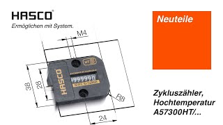 Zykluszähler, Hochtemperatur A57300HT/...