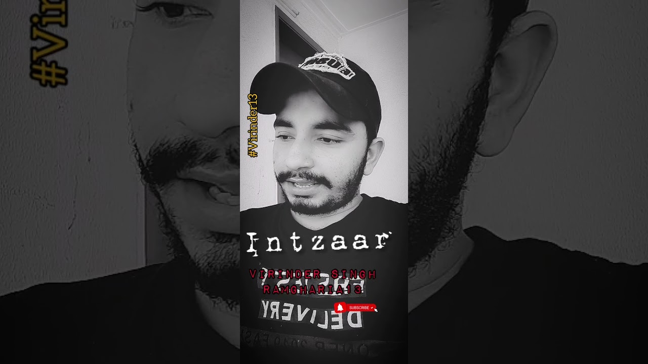 Intzaar | Punjabi Sad Shayari Status | New Latest punjabi Sad WhatsApp  Status #Virinder13