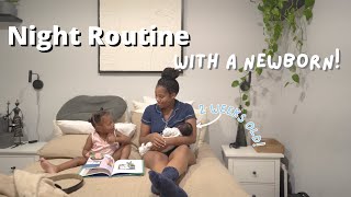 NIGHT TIME ROUTINE WITH A NEWBORN! REALISTIC* | Phylicia Borden