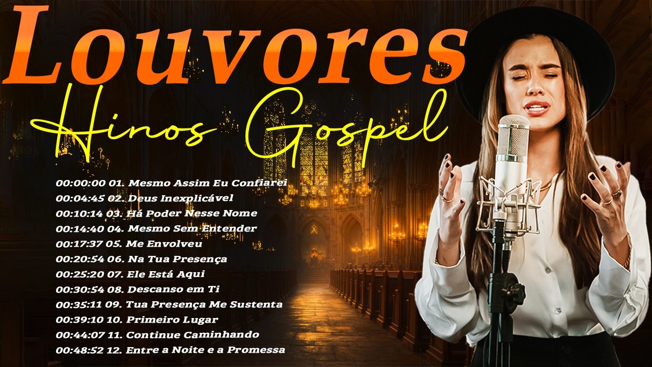 🙏 Louvores e Hinos Gospel 2026 Que Tocam o Coração | As Mais Tocadas do Brasil