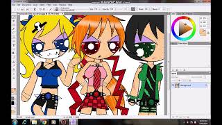 Powerpunk Girls PPNKG~PPG Speedpaint my version