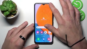 How to Enable/Disable Airplane Mode on Samsung Galaxy A23 - Set Up Flight Mode