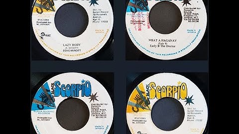 Echo Minott - Lazy Body / Early B The Doctor - What A Haganay (M. Johnson - Black Scorpio 1985)