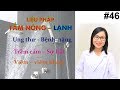 #46. LIỆU PHÁP TẮM NÓNG - LẠNH - UNG THƯ - TRẦM CẢM - SỢ HÃI