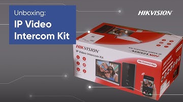 Hikvision Unboxing: IP Video Intercom Kit