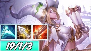 S+ FULL CRIT PRESTIGE BEWITCHING MISS FORTUNE ADC | Best Build & Runes | League of Legends | S10