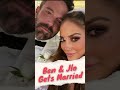 Ben Affleck and Jennifer Lopez Gets Married ! #jlo #benaffleck #hollywood