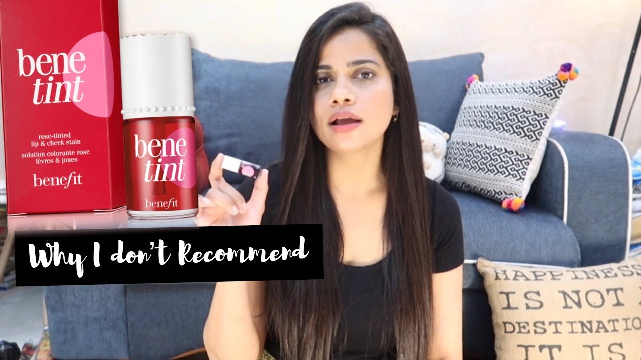PRODUCT REVIEW | BENEFIT BENETINT | Hacks to get natural lip stain | Sana K indian youtuber neelam instagram