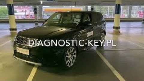 Range Rover 2020 key programming emergency engine start device with an active alarm system