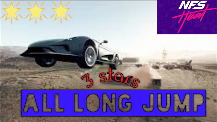 NFS Heat - Getting 3 stars on all 40 long jumps with location.