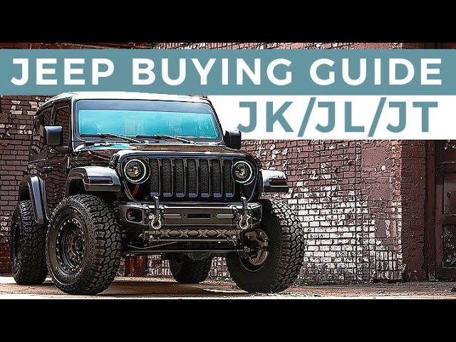 JK Wrangler vs. JL Wrangler vs. JT Gladiator | Which Jeep Should You Buy  Right Now? - YouTube