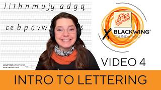 Hand Lettering Lowercase Letters — Free Roman Alphabet Tutorial (Lesson 4)