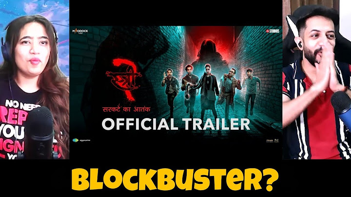 Stree 2 Trailer Reaction | Shraddha K | Rajkummar R | Pankaj T | The Tenth Staar