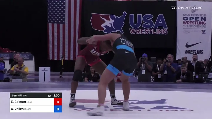 50 Lbs Semifinal - Erin Golston, New York Athletic...