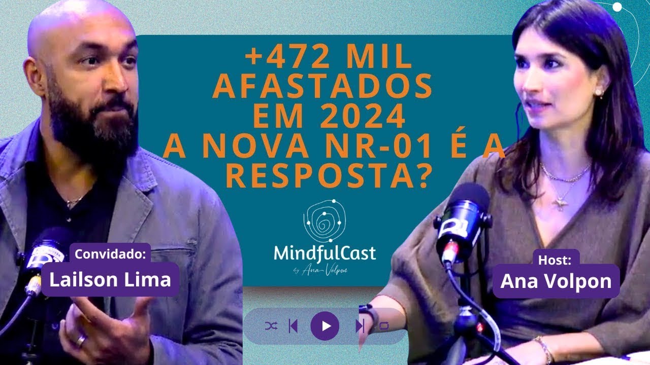Crise de Saúde Mental no Trabalho O que a nova NR 1 exige das empresas  com Lailson Lima   Ep# 42