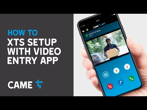 How to program an XTS with the Video Entry app