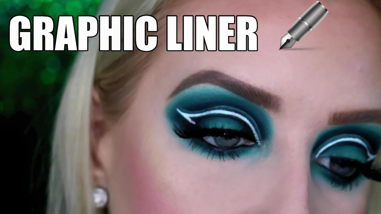 GRAPHIC EYELINER TUTORIAL x NEON LINER | PAIGE ACCINELLI - YouTube