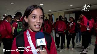 روبورتاج | النواصر |عودة المنتخب الوطني المغربي لألعاب القوى بعد المشاركة الجيدة في البطولة العربية