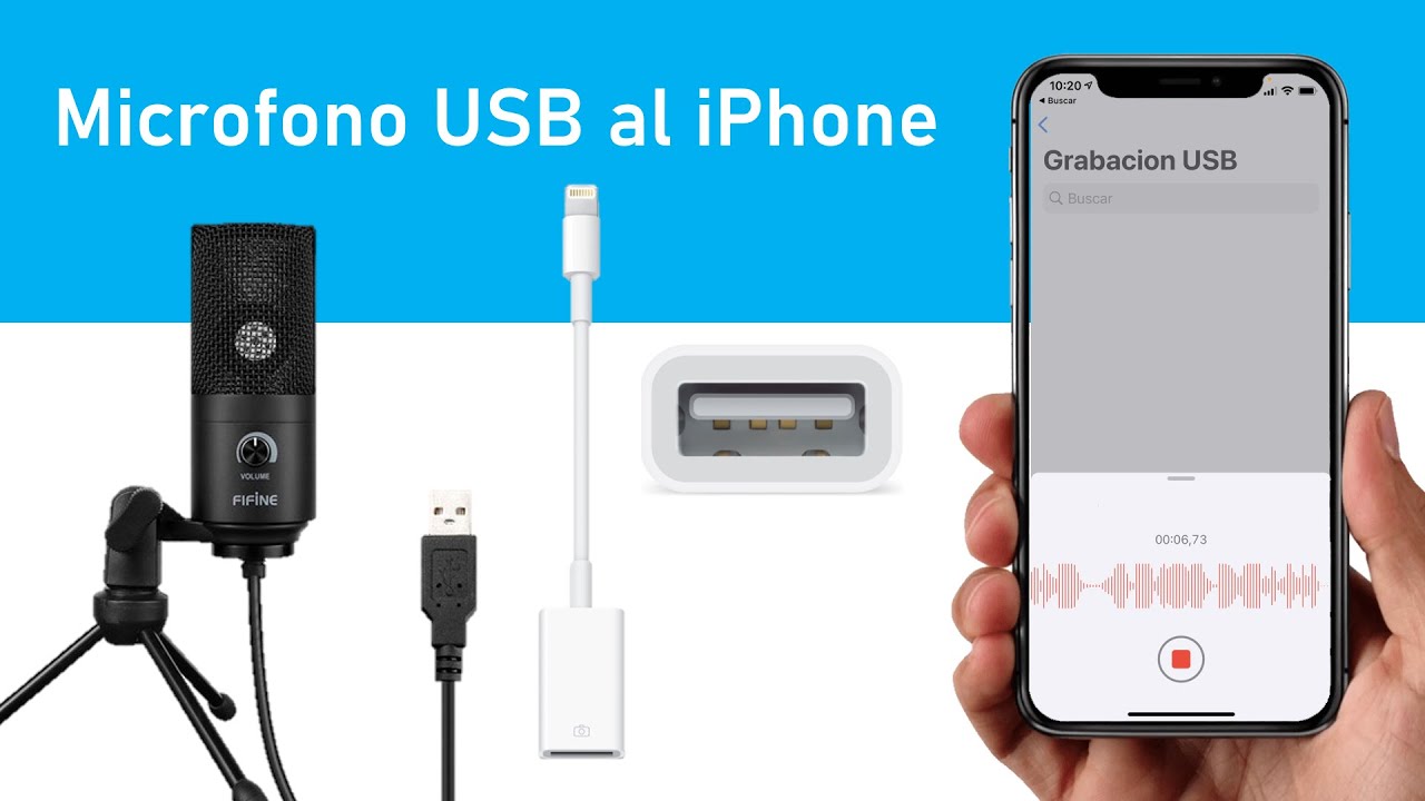 Conectar Microfono USB al iPhone 