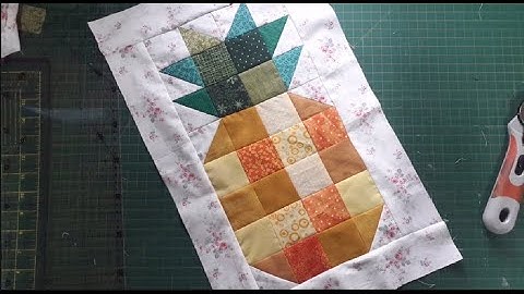 Pineapple Quilt Block