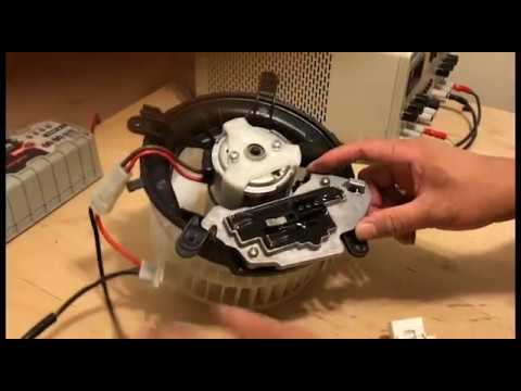 How To Replace A/C Blower Motor - Mercedes Benz 1998 E320 W210